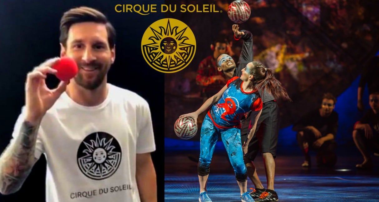 Lionel Messi será la nueva estrella del Cirque du Soleil a partir del 2019