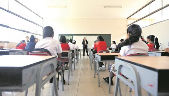 Jefe de Estado afirmó las clases presenciales en colegios, institutos y universidades no se podrán realizar en el corto y mediano debido al estado de emergencia. (Foto: Andina)