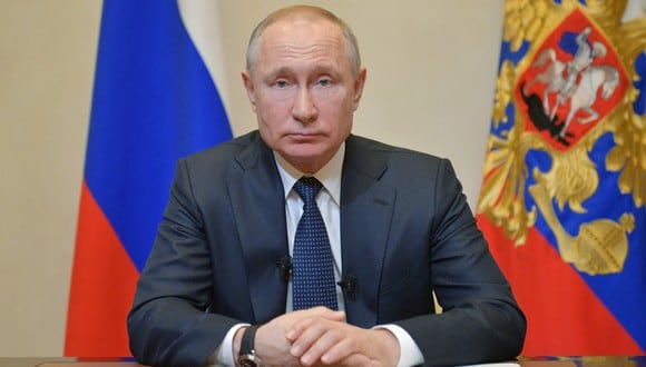 El presidente de Rusia, Vladimir Putin, ordenó este jueves una operación militar especial en el este de Ucrania. (Foto: AFP)