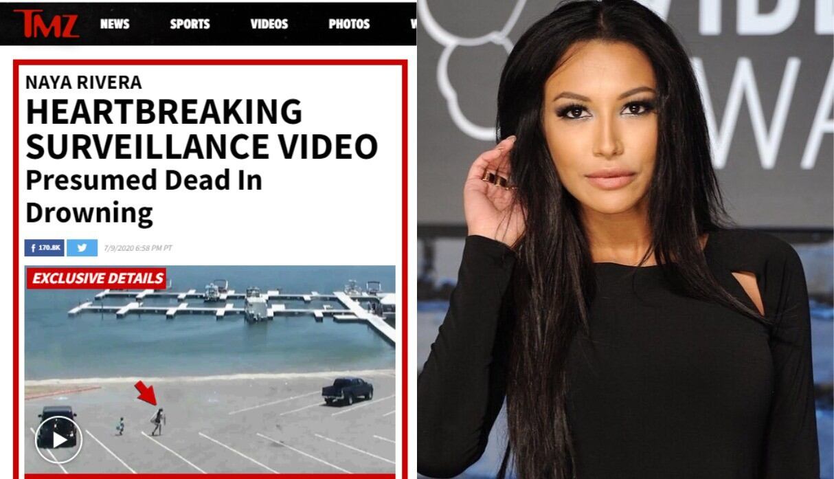 El portal TMZ, que recientemente publicó un video del preciso instante en que la actriz de 33 años llegó al mencionado lago de California. (Foto: Captura)