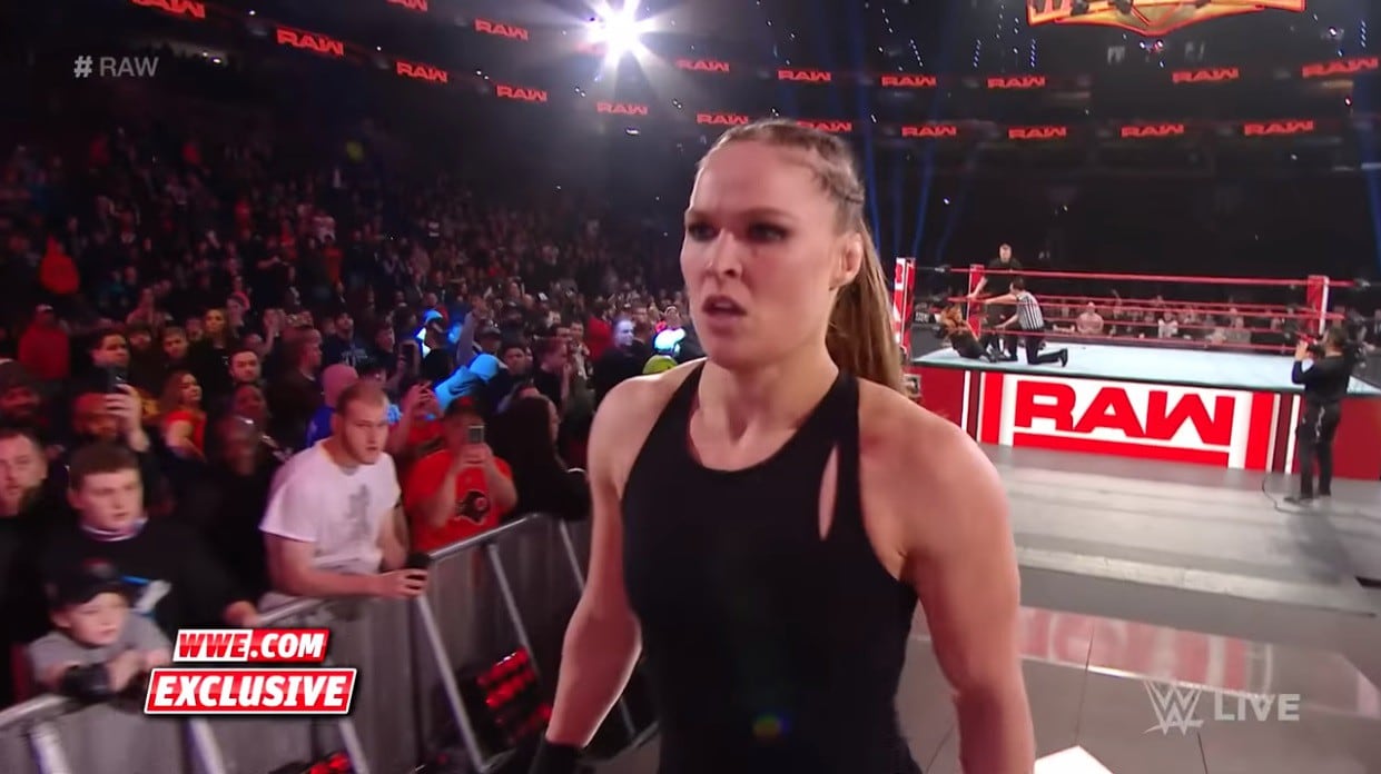 Ronda Rousey sufrió un cambio dramático en su actitud. (WWE)