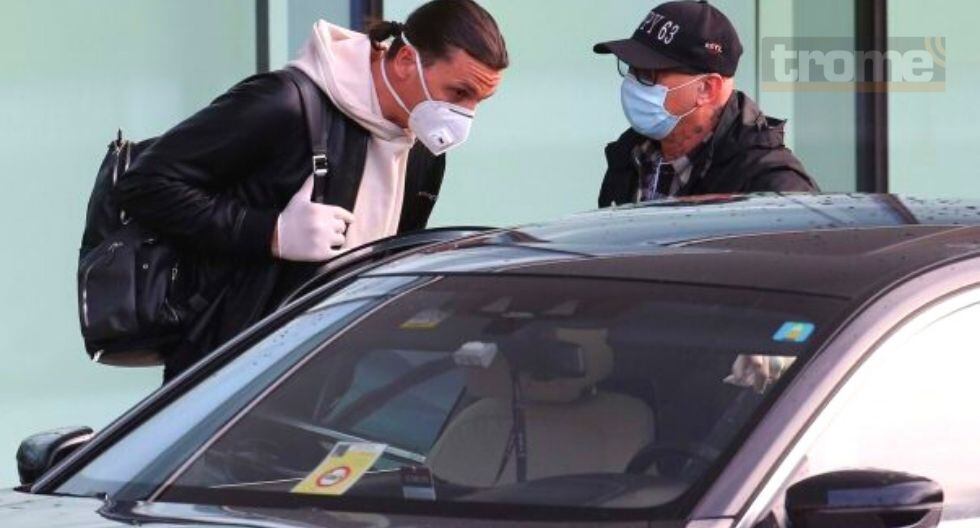 Zlatan Ibrahimovic regresó a AC Milan y pasó prueba contra coronavirus