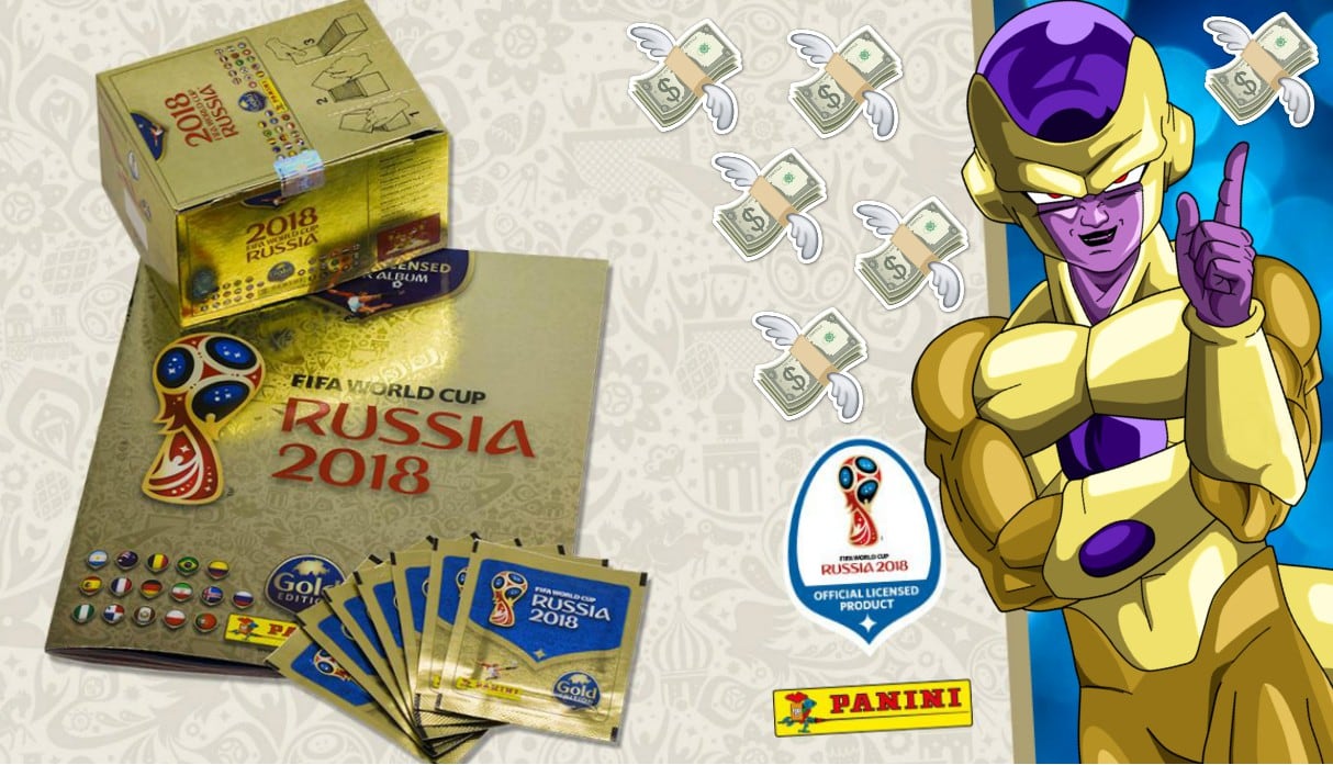 Rusia 2018: Si creías que el álbum tapa dura era caro, espera a ver el Panini Gold Edition. (Fotos: Panini)