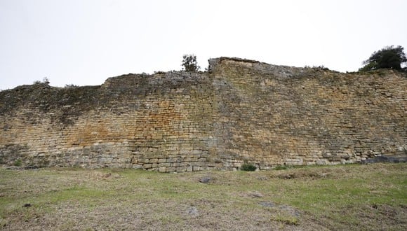 El 10 de abril se produjo un derrumbe en uno de los muros del sitio arqueológico de Kuélap. (Foto: Mincul))