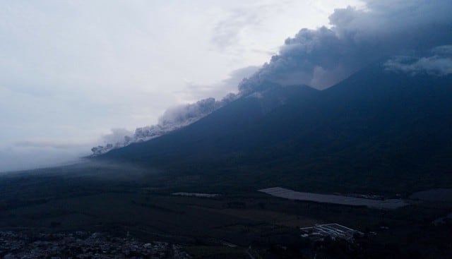Erupción del Volcán de Fuego en Guatemala (Fotos: Agencias)