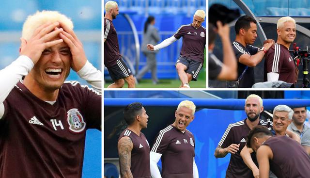 ‘Chicharito’ Hernández y Miguel Layún se cambiaron de 'look' antes del Brasil vs México