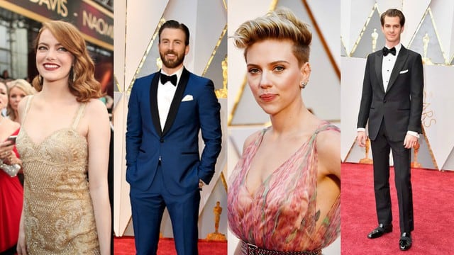 Oscar 2017: estrellas desfilaron sus mejores looks en la alfombra roja [FOTOS]