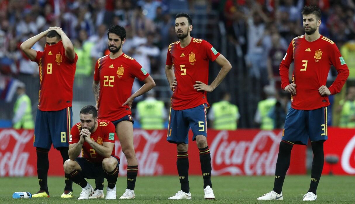 España vs Rusia: La tristeza, llanto y desconsuelo de los jugadores de la 'Furia Roja' tras eliminación