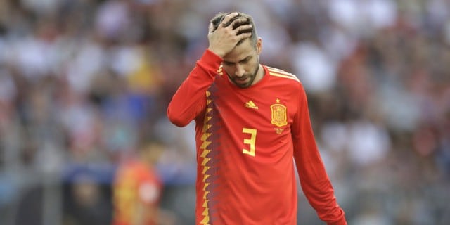 Gerard Piqué ganó el Mundial 2010 con España (Foto: AP).