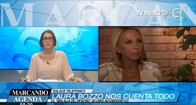 Laura Bozzo es entrevistada en TV Perú