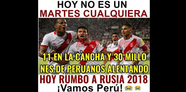 Memes del Perú vs. Colombia por la última fecha de Eliminatorias Rusia 2018