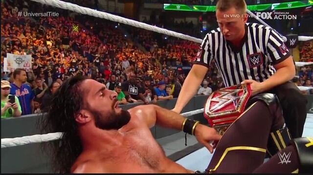 Fue una gran batalla la que ofrecieron Seth Rollins y AJ Styles. (WWE)