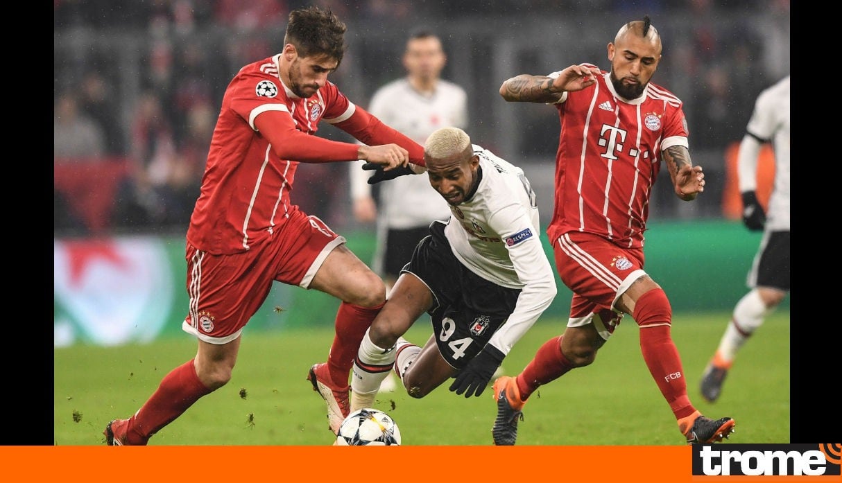 Partidazo Bayern Munich vs. Besiktas se juega en el Allianz Arena de Munich por la Champions League.