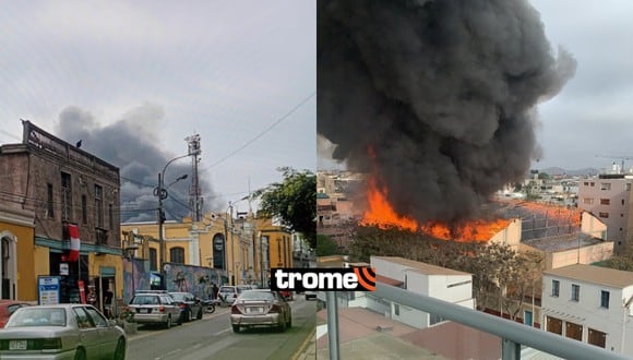 Incendio de grandes proporciones consume colegio de Barranco