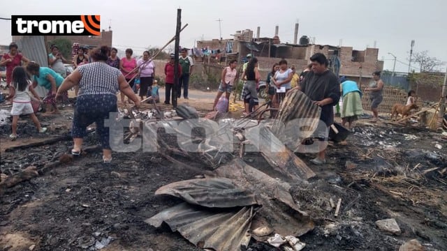 Trujillo: dos bebés gemelas murieron durante voraz incendio en El Porvenir