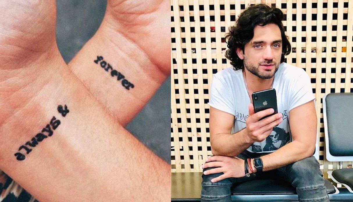 Pablo Heredia está medio saltón por el tatuaje que Alessandra Fuller se hizo junto con Andrés Vílchez.