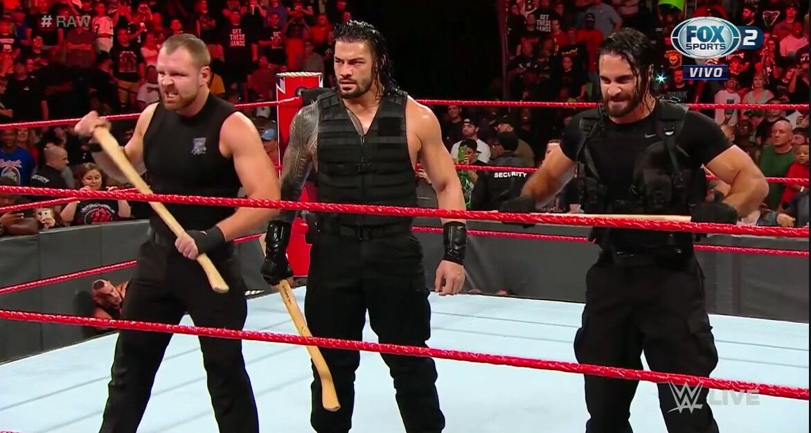 The Shield se vengó de la paliza recibida la semana anterior. (Captura WWE)