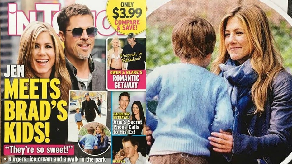 ¿Jennifer Aniston conoció al hijo de Brad Pitt?