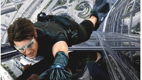 Sin miedo a riesgos, el actor Tom Cruise realiza escenas de sumo riesgo en "Misión Imposible" (Foto: Paramoun)