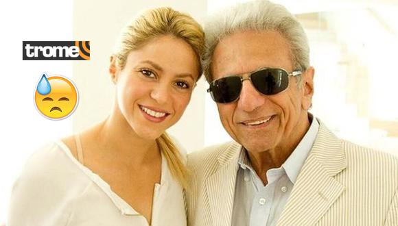 Shakira vivirá la operación de su padre este lunes.