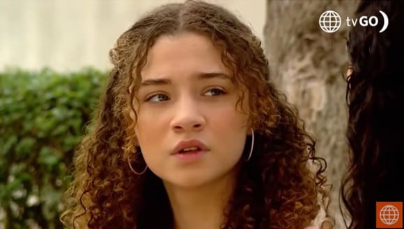 Adriana Campos Salazar interpreta en "De vuelta al barrio" a Michelle, la chica de los sueños de Pedrito Bravo (Foto: América TV)