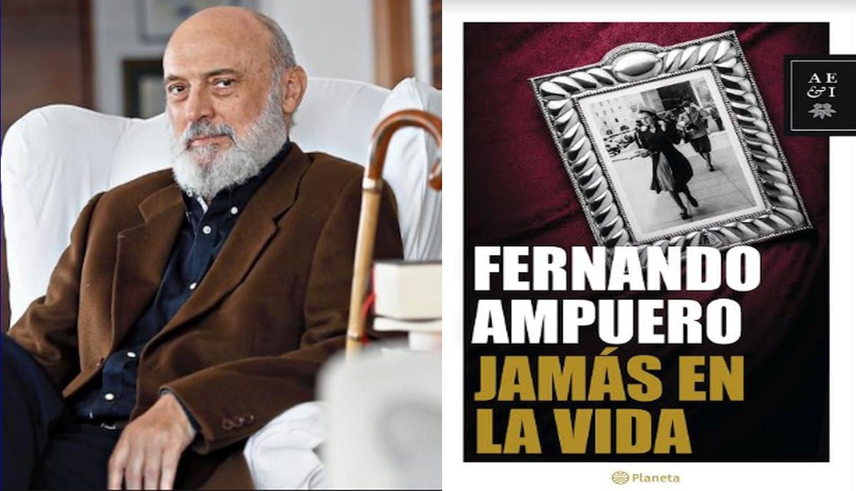Fernando Ampuero presenta su nuevo libro de cuentos 'Jamás en la vida' en la FIL 2019. (Fotos: Difusión)
