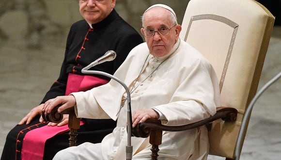 El papa Francisco recibirá en el Vaticano al presidente de Estados Unidos a finales de octubre. (Foto: Tiziana FABI / AFP)