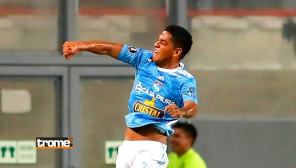 Joao Grimaldo celebra su gol ante Fluminense (Foto: AFP)