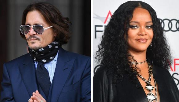 Johnny Depp se unirá a una constelación de estrellas en el desfile de modas de Rihanna. (Foto: AFP)