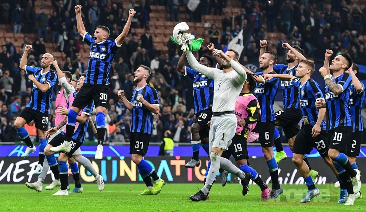 Inter venció  2-0 a Borussia Dortmund por la tercera fecha del la Champions League