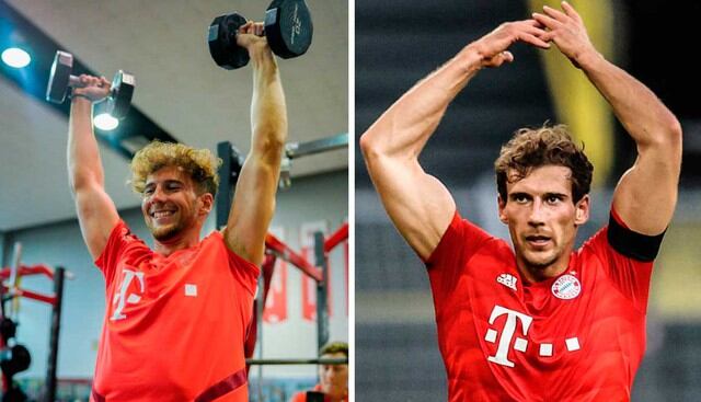Este es el radical cambio de Leon Goretzka que mostró Bayern Múnich en Twitter. (Foto: Twitter Bayern Múnich)