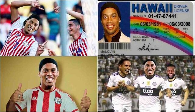 Los divertidos memes de Ronaldinho por ingresar a Paraguay con un pasaporte falso. (Foto: Facebook y Twitter)