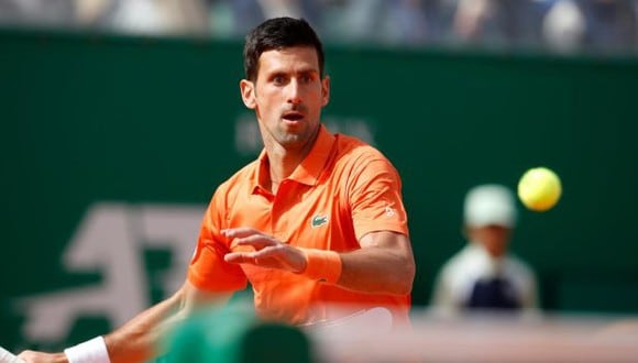 Novak Djokovic volvió a la acción y cayó eliminado en su estreno en el Abierto de Montecarlo. (Foto: EFE)