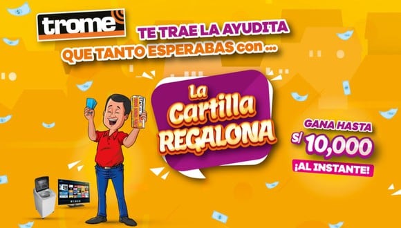 'La Cartilla Regalona' de Trome sale este lunes y regala hasta, ¡3 mil premios en efectivo!