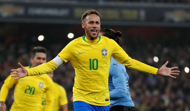 Brasil vs Uruguay: Gol de Neymar