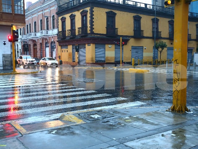 Intensa llovizna en varios distritos de Lima. (Kelvin García)