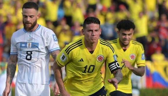Colombia vs Uruguay 2-2: resultado, resumen y goles del partido de hoy por Eliminatorias  | Foto: AFP