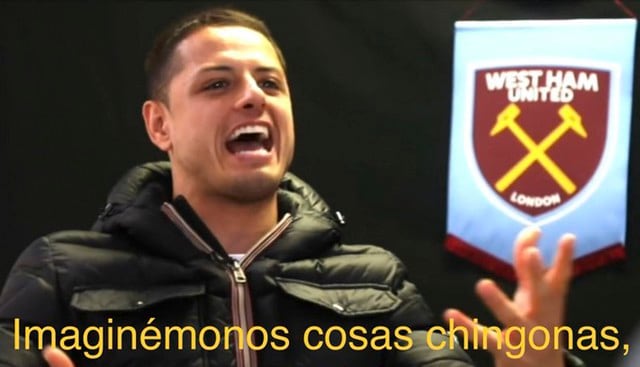 'Imaginemos cosas chingonas', la frase que inmortalizó el 'Chicharito' Hernández ya tiene canción y se escuchará cada vez que juega la Selección Mexicana. (Captura YouTube)