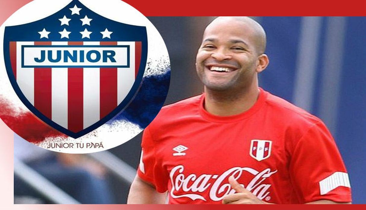 El jugador peruano Alberto Rodríguez ya fue confirmado como nuevo jale para el Junior de Barranquilla.