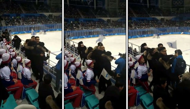Algo extraño pasó en los Juegos Olímpicos de Invierno PyeongChang. (Captura)