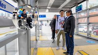 ATU: Discapacitados realizan más de 91 mil viajes gratuitos en Metropolitano y corredores complementarios