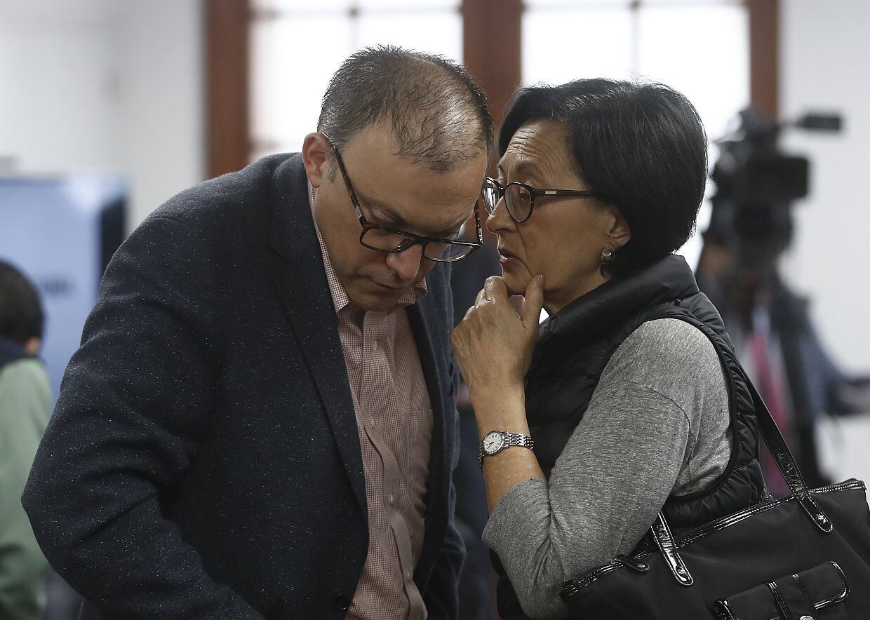 Pier Figari y Ana Herz de Vega son dos de los once investigados contra quienes el fiscal José Domingo Pérez pidió 36 meses de prisión preventiva. (Foto: USI)