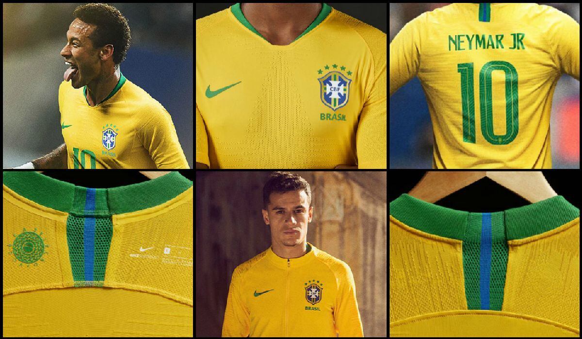 Selección de Brasil: Así luce la camiseta oficial para Rusia 2018 | FOTOS