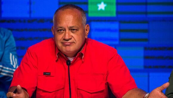El número 2 del chavismo, Diosdado Cabello. (Foto: Cristian Hernandez / AFP).