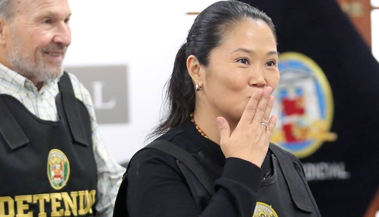 La Segunda Sala Penal de Apelaciones Nacional revocó la detención preliminar contra Keiko Fujimori, lideresa de Fuerza Popular.
