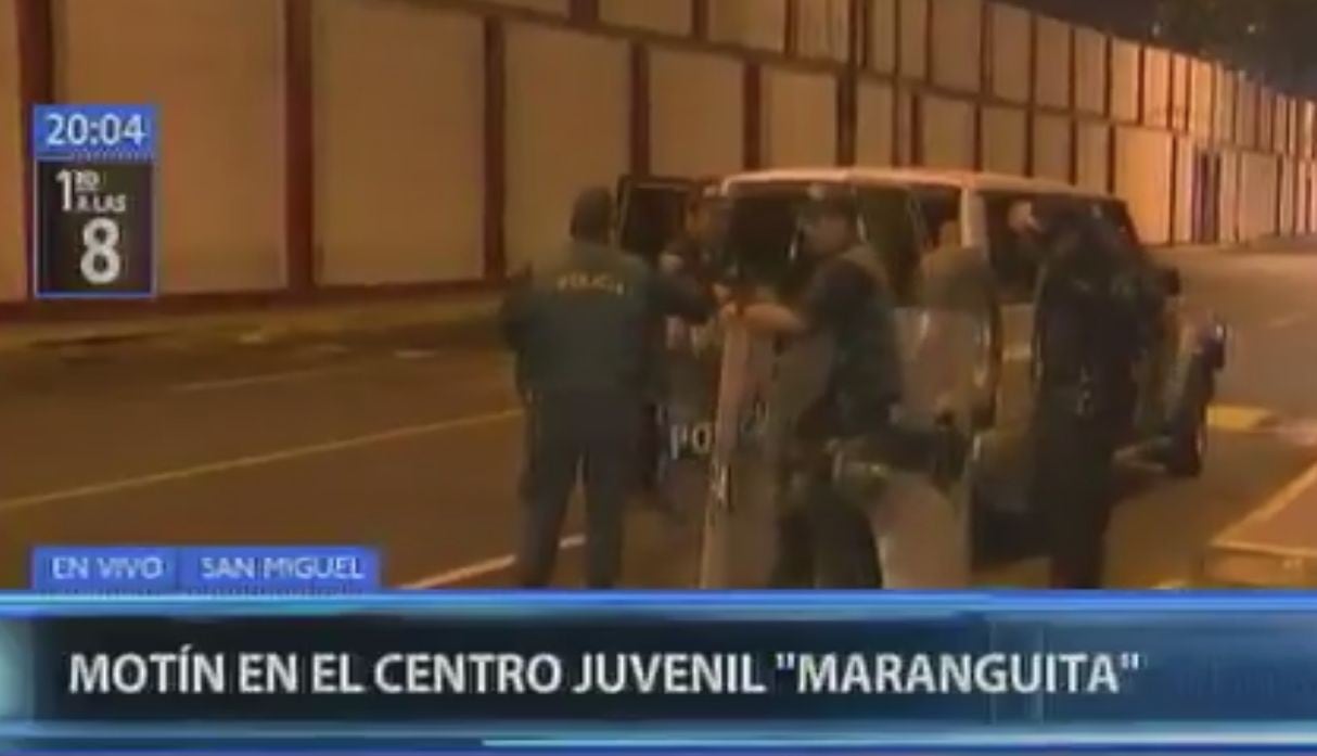 Vecinos de San Miguel optaron por no salir de sus casas ante el motín que se viene suscitando en 'Maranguita'.