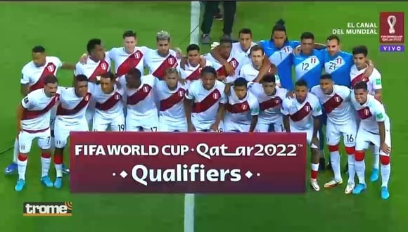 Jugadores de la selección peruana tuvieron gesto ejemplar en foto oficial (Latina TV)