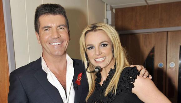 Britney Spears y Simon Cowell han sido muy cercanos. (Foto: Getty)
