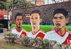 Copa América: Primer mural de Oliver Sonne, Piero Quispe y Joao Grimaldo, junto a otros seleccionados, ¿cómo surgió?