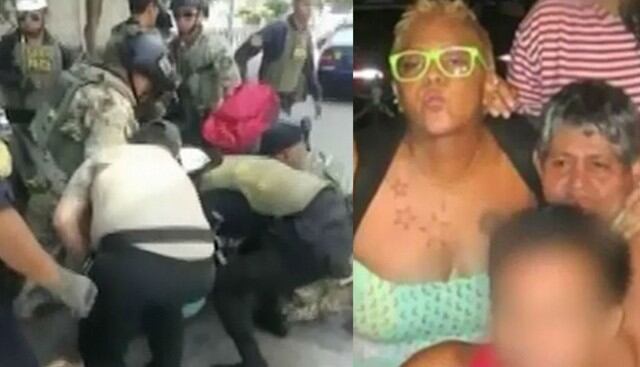 Hermana de Lucía de la Cruz resulta herida en balacera cerca de su casa en Chorrillos. Foto: Captura de América Noticias
